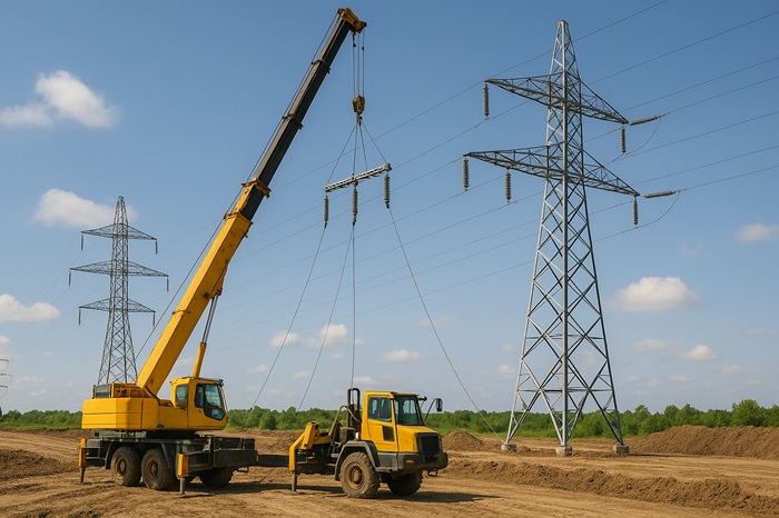 Thi công điện hạ tầng